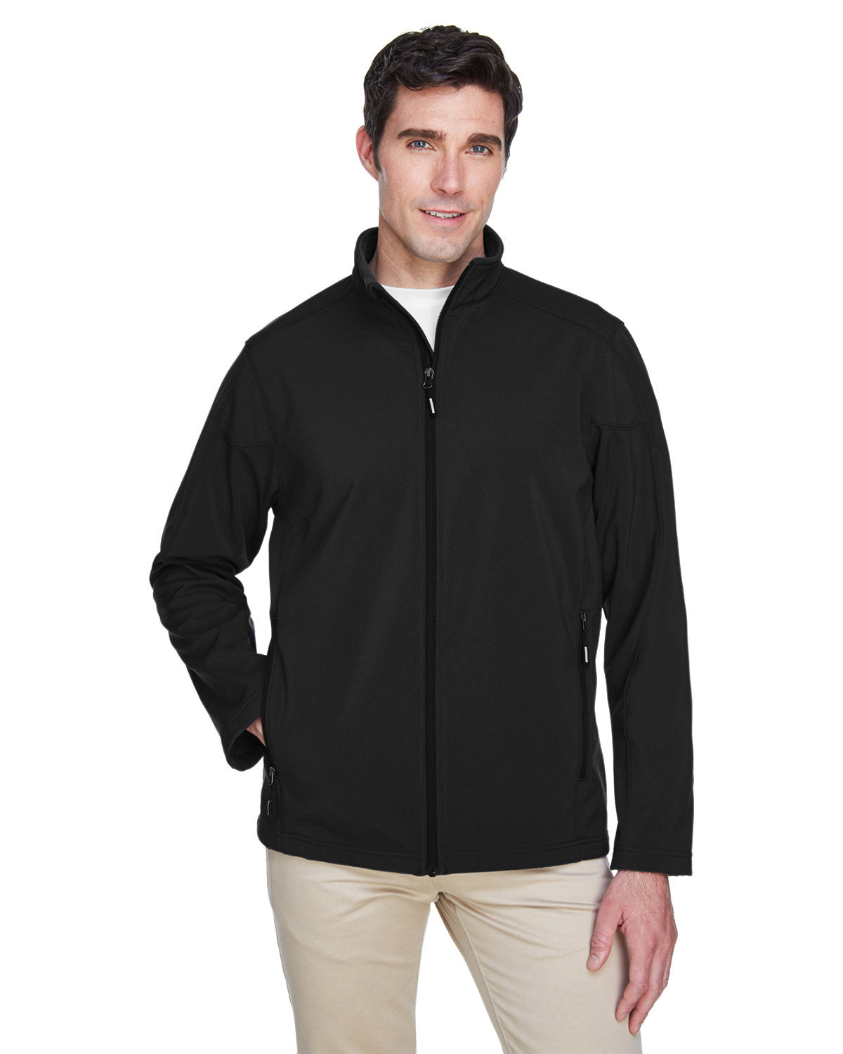 Men's Two-Layer Fleece Bonded Soft Shell Jacket