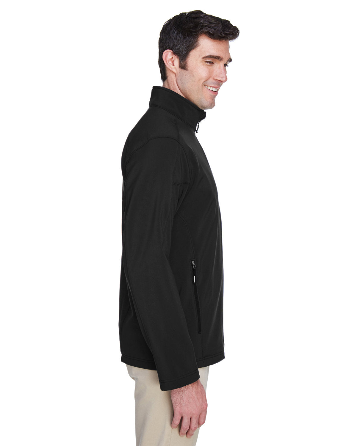 Men's Two-Layer Fleece Bonded Soft Shell Jacket
