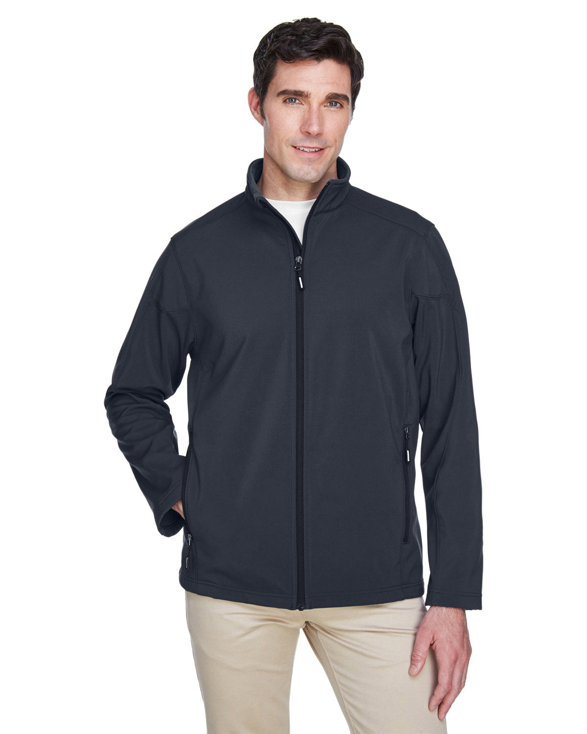 Men's Two-Layer Fleece Bonded Soft Shell Jacket