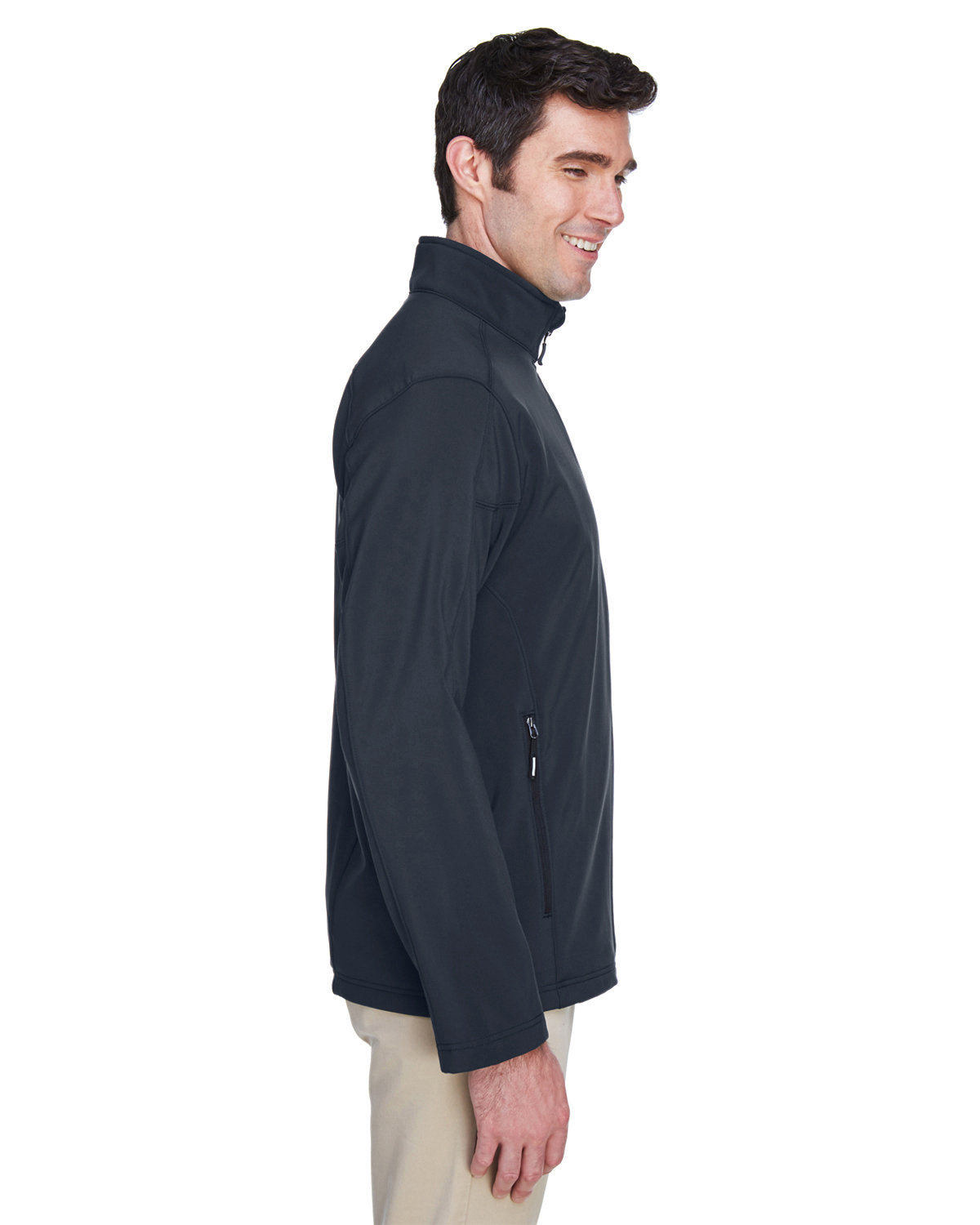 Men's Two-Layer Fleece Bonded Soft Shell Jacket