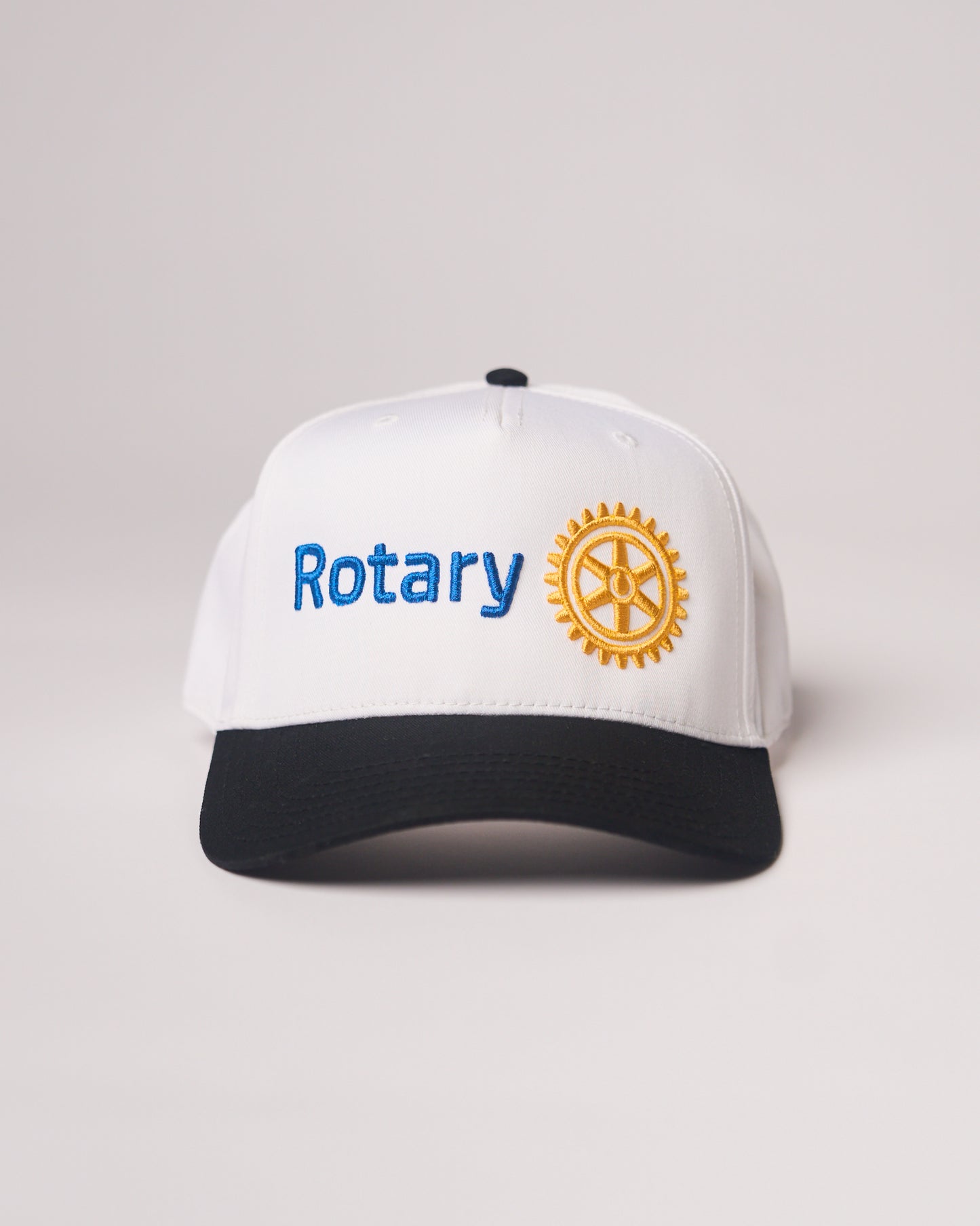 3D Puff Embroidered Rotary Trucker Hat