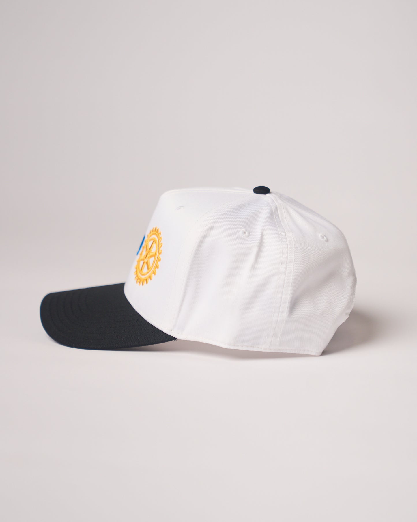 3D Puff Embroidered Rotary Trucker Hat