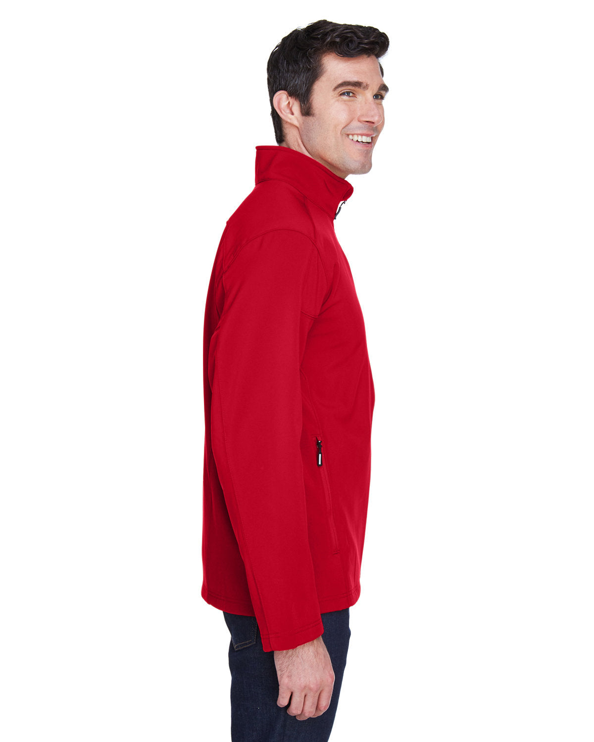 Men's Two-Layer Fleece Bonded Soft Shell Jacket