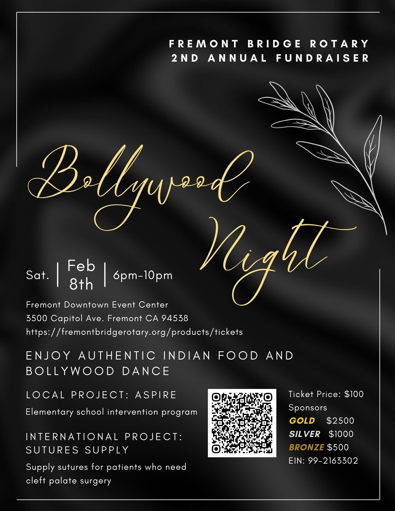 Bollywood Themed Fundraiser