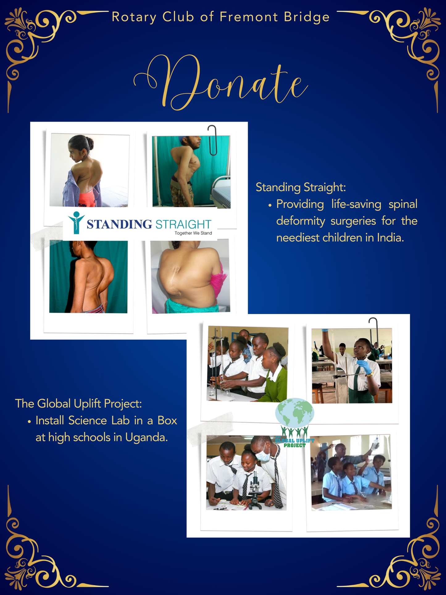 Donate to Rotary Club of Fremont Bridge